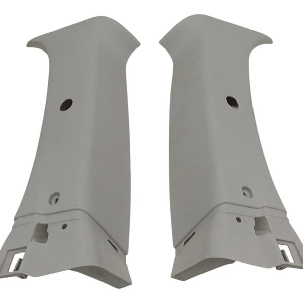 Par Moldura Acabamento Coluna Traseira Peugeot 307 Sw 2009