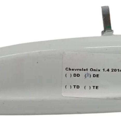 Maçaneta Ext Dianteira Esquerda Chevrolet Onix 1.4 2013 2014 Dianteira