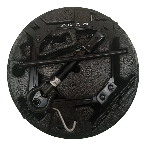 Kit Macaco Chave Roda Isopor Fiat Argo 1.0 2018