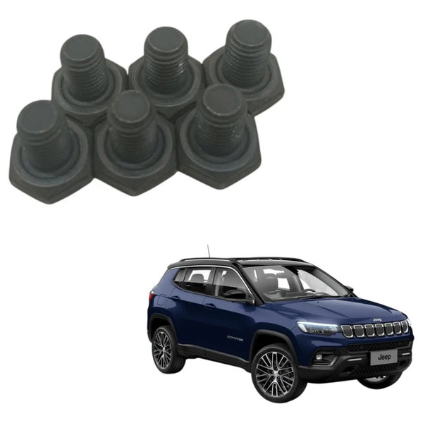 Jogo Parafuso Fixação Tork Cambio Jeep Compass 1.3 2023 2024