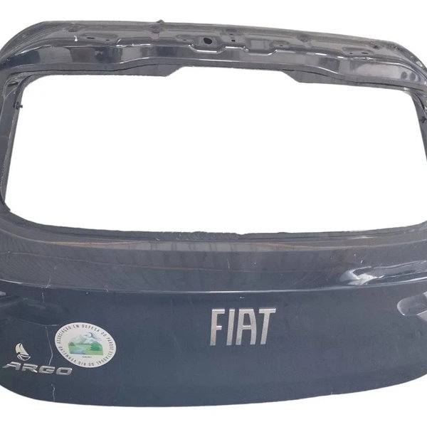 Tampa Traseira Fiat Argo 2018 Preto