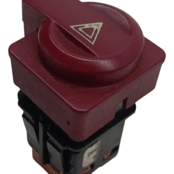 Botão Pisca Alerta Citroen C4 Pallas 2007 2008 2009 2010 11 Preto
