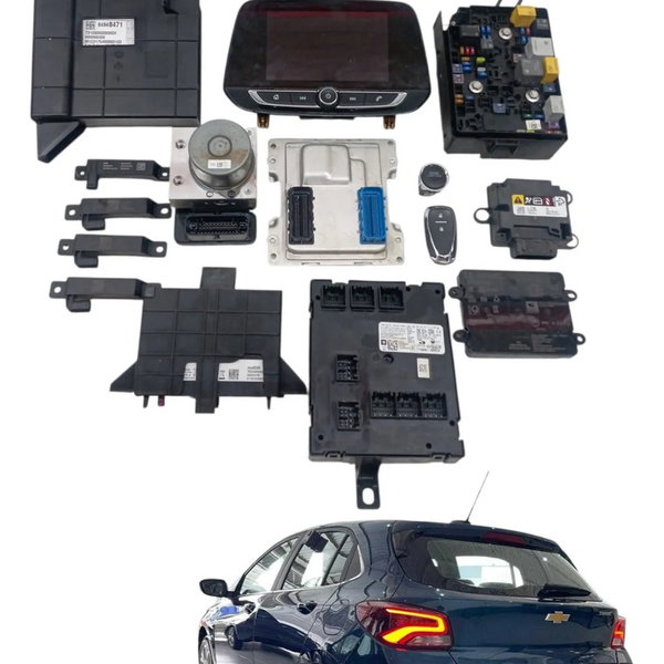 Kit Modulo Injeção Painel Chevrolet Onix Turbo Ltz 1.0 2019