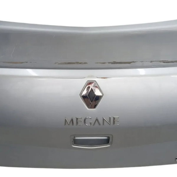 Tampa Traseira Porta Malas Renault Megane 2007 2008 2009 10 Prateado