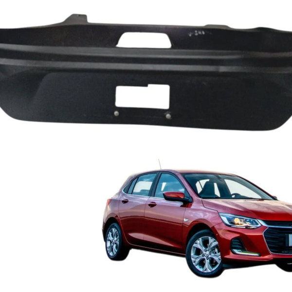 Moldura Parachoque Traseiro Chevrolet Onix 1.0 2020 Dedalhe