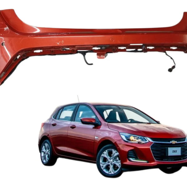 Parachoque Traseiro Chevrolet Onix 1.0 Ltz 2020 Detalhe