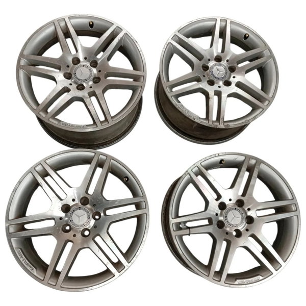 Jogo Roda C200 2010 Aro17 A2044014502 Detalhe Prateado
