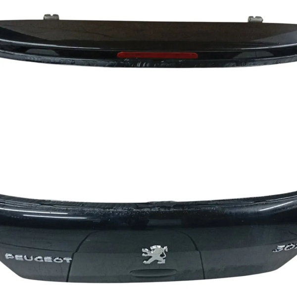 Tampa Traseira Porta Malas S/ Vidro Peugeot 307 Hatch 2010 Preto