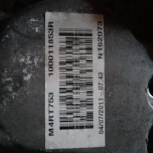 Tampa Lateral Motor Ranault Fluence 2.0