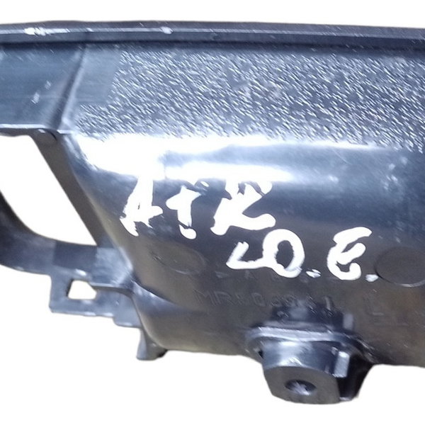 Acabamento Maçaneta Interna Esquerdo Mitsubishi Airtrek  Preto Dianteira