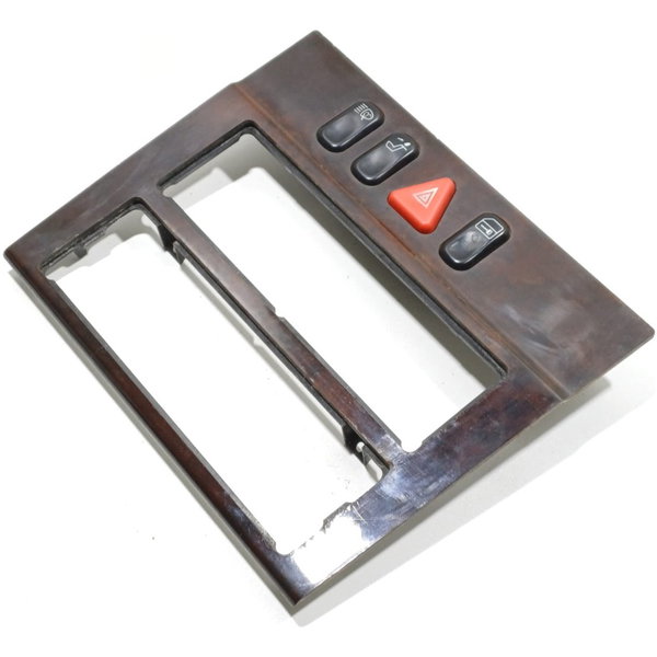 Moldura Central Rádio Botão Alerta Mercedes E320 1997