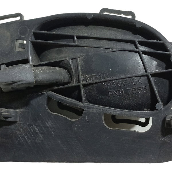 Maçaneta Interna Traseira Direita Peugeot 206 Preto Traseira