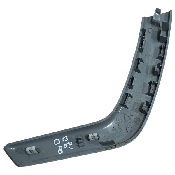 Moldura Puxador Porta Dianteira Direita Peugeot 208 2014 Cinza