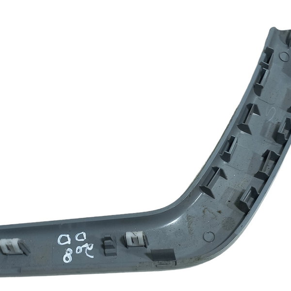 Moldura Puxador Porta Dianteira Direita Peugeot 208 2014 Cinza