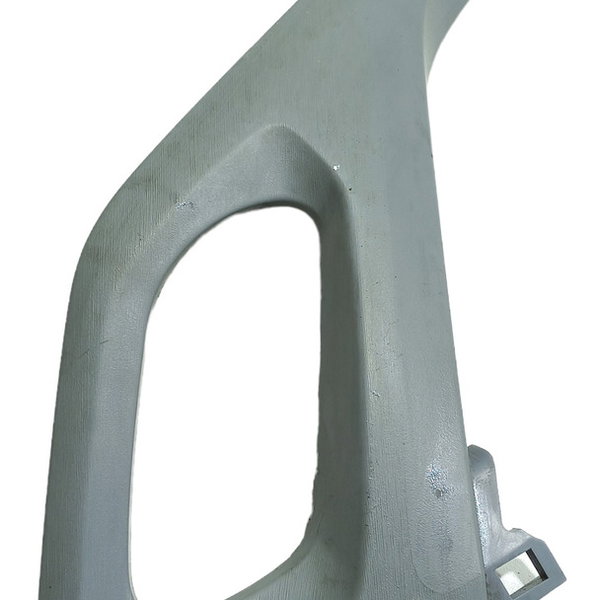 Moldura Maçaneta Interna Dianteira Direita Peugeot 208  Cinza Dianteira