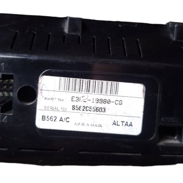Comando Painel Ar Condicionado Ford Ka 2016